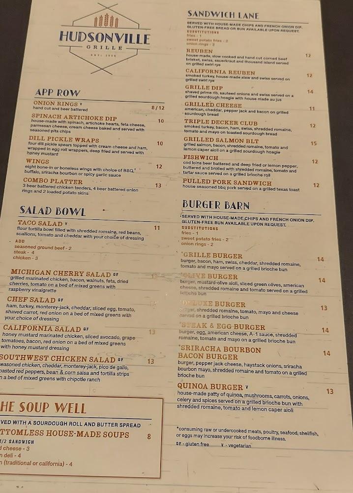 Hudsonville Grille Dish 1