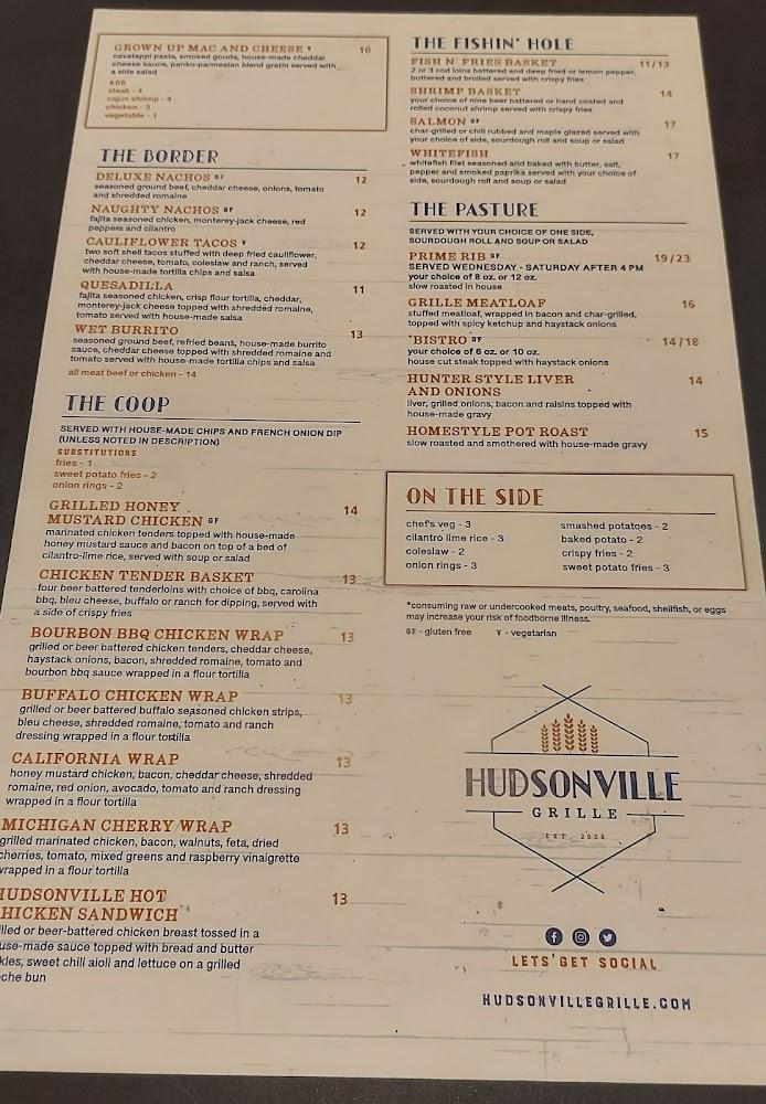 Hudsonville Grille Dish 2