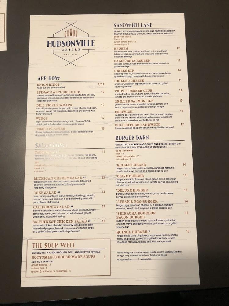 Hudsonville Grille Dish 3